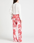 Etro Womens Pants in Pink