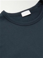 Handvaerk - Pima Cotton-Jersey T-Shirt - Blue