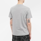 Comme des Garçons Play Men's Small Red Heart T-Shirt in Grey