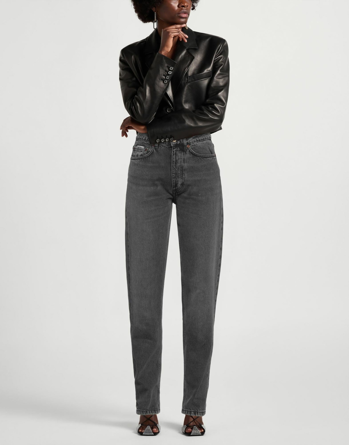 Eytys Womens Jeans in Black