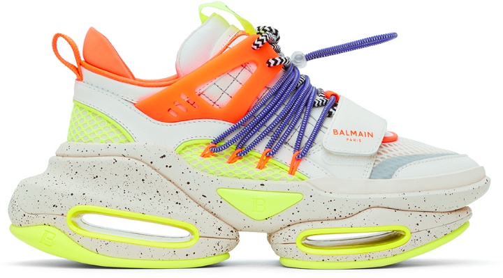 Photo: Balmain Multicolor B-Bold Sneakers