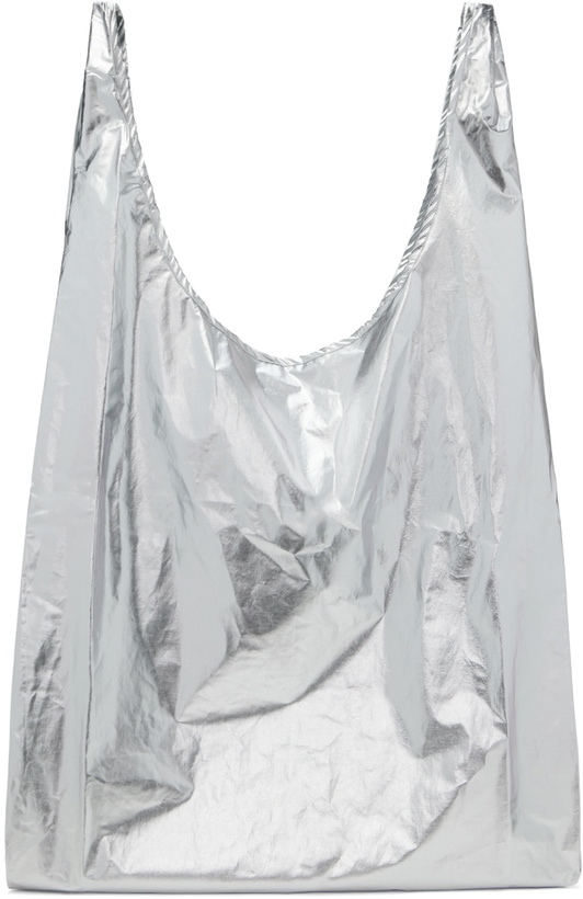 Photo: Cordera Silver Cotton & Silk Bag