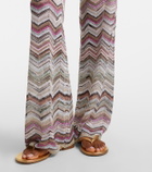Missoni Zigzag lamé wide-leg pants