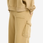 Represent Women's Initial Cargo Sweatpants in Iced Coffee