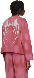 KUSIKOHC Red Faded Sweatshirt