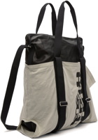 Rick Owens Black & Off-White Trolley Bag