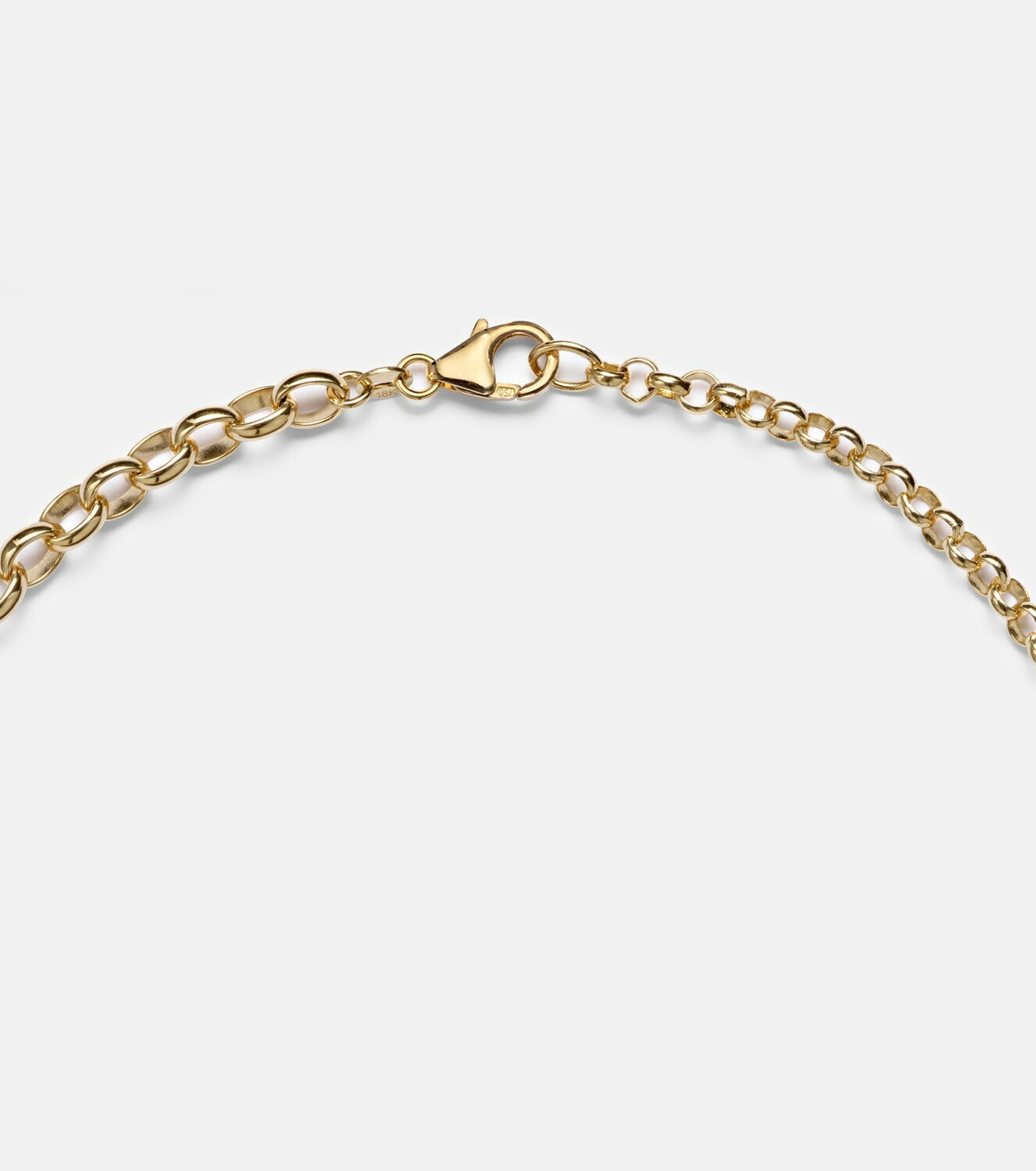 FoundRae Promise 18kt gold pendant necklace with diamonds