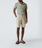 Orlebar Brown Terry cotton polo shirt
