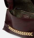 Victoria Beckham Chain Pouch Small leather shoulder bag