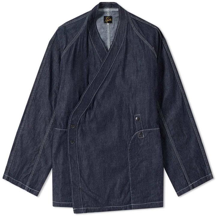 Photo: Needles Samue Denim Kimono Jacket Blue