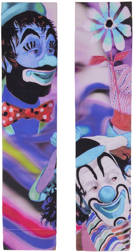 Photo: TYT Multicolor 'A Few Clowns Short Of A Circus' Arm Warmers