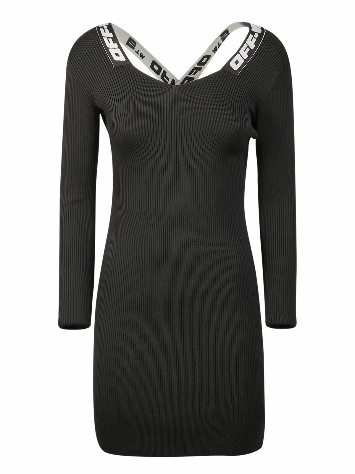 Off White Dress Black Womens Off-White