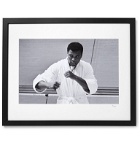 Sonic Editions - Framed 1966 Cassius Clay Print, 16" x 20" - Black