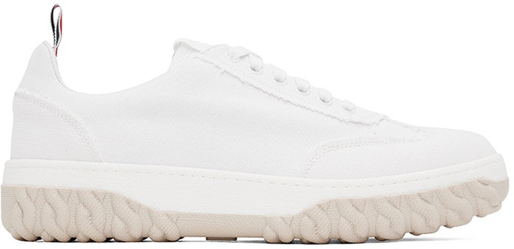Photo: Thom Browne White Field Sneakers