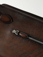 Berluti - Morning Debossed Full-Grain Venezia Leather Wash Bag