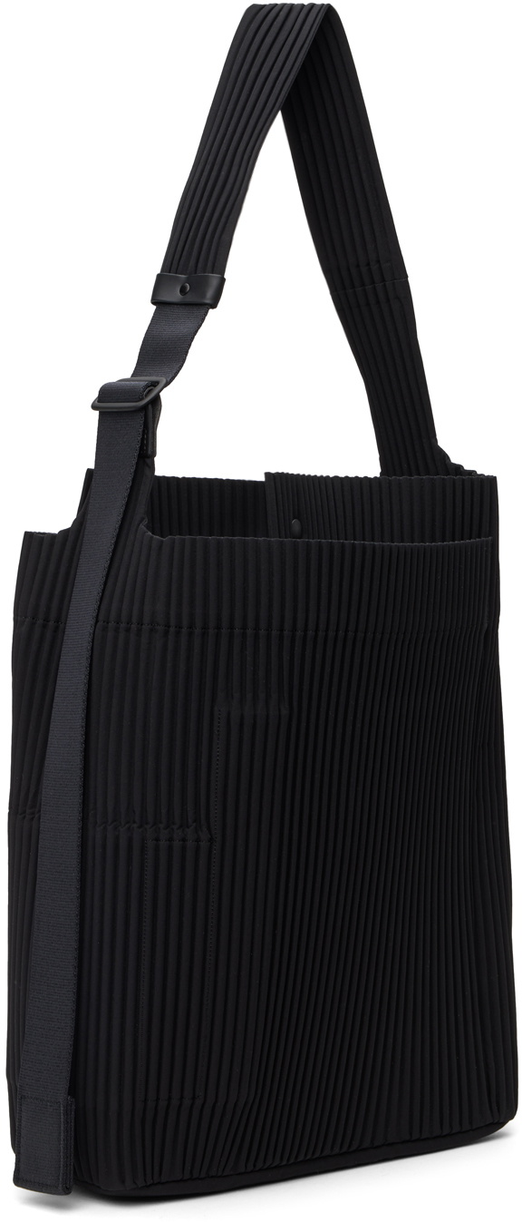 HOMME PLISSÉ ISSEY MIYAKE Black Utility Tote Homme Plisse Issey Miyake