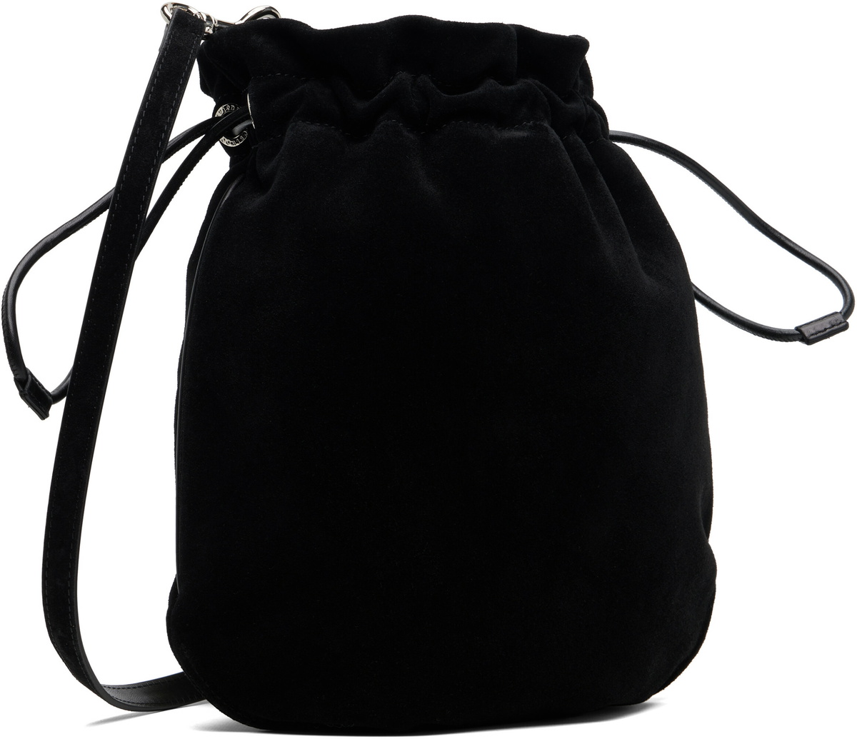 Vivienne Westwood Black Drawstring Pouch Bag