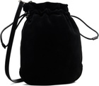 Vivienne Westwood Black Drawstring Pouch Bag