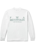 FRIENDS WITH ANIMALS - Printed Cotton-Jersey T-Shirt - White