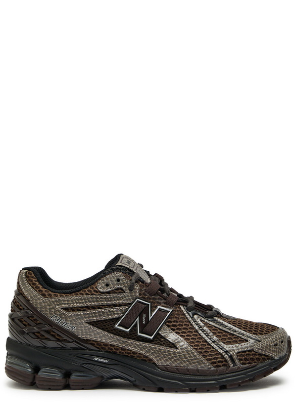Photo: New Balance 1906R Panelled Mesh Sneakers Brown