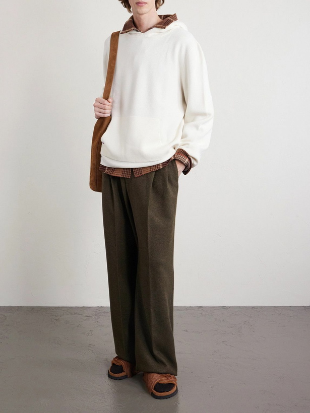 Photo: BIRKENSTOCK 1774 - Zürich Shearling-Lined Calf Hair Sandals - Brown