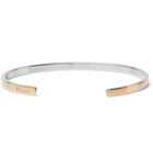 Miansai - Fusion 14-Karat Gold and Sterling Silver Cuff - Men - Gold