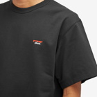 Nanga Men's Eco Hybrid Box Logo Embroidered T-Shirt in Black