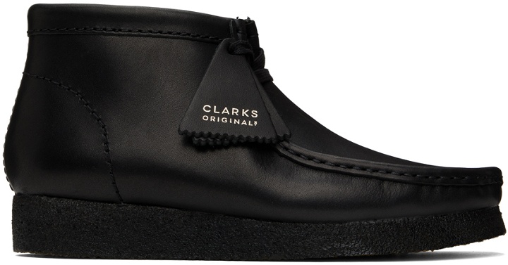 Photo: Clarks Originals Black Wallabee Desert Boots