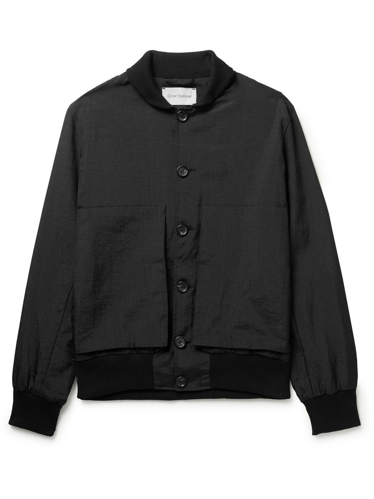 Oliver Spencer - Skye Nylon-Ripstop Bomber Jacket - Black Oliver