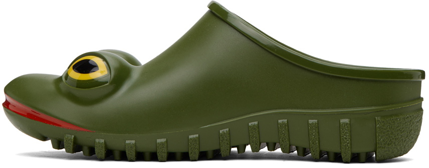 JW Anderson Green Wellipets Edition Frog Loafers JW Anderson