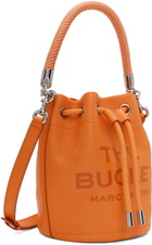 Marc Jacobs Orange 'The Leather Bucket' Bag