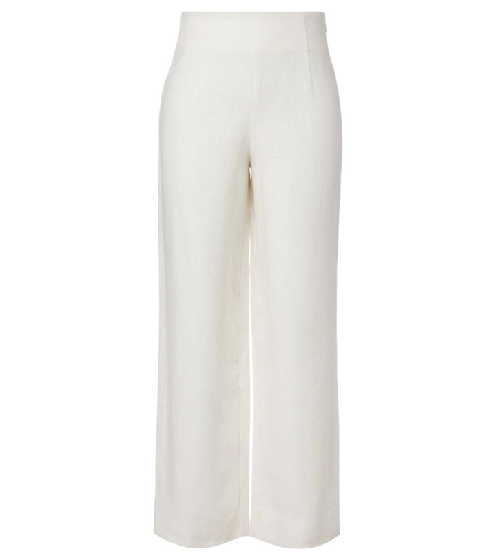Photo: Posse Noelle linen wide-leg pants
