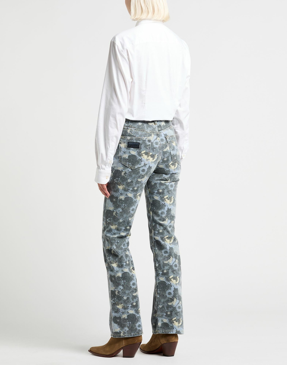 Ganni Womens Jeans in Blue