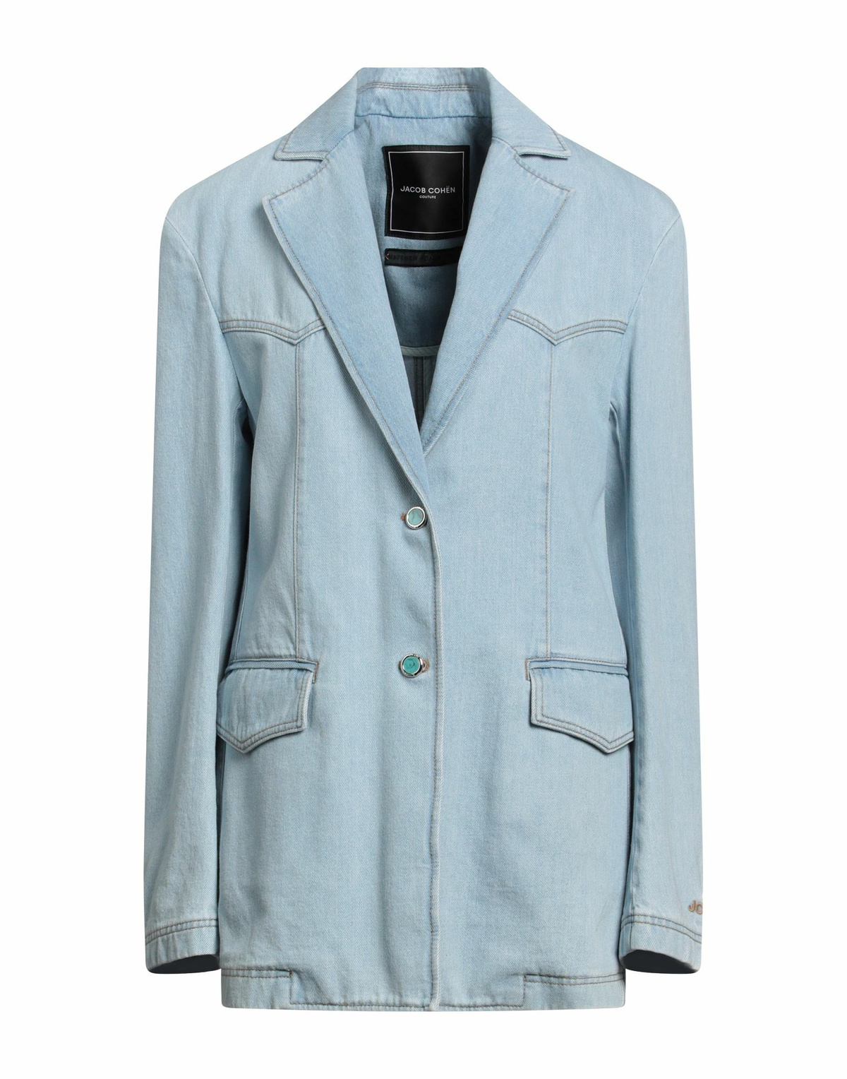 Jacob Cohёn Womens Blazer in Blue