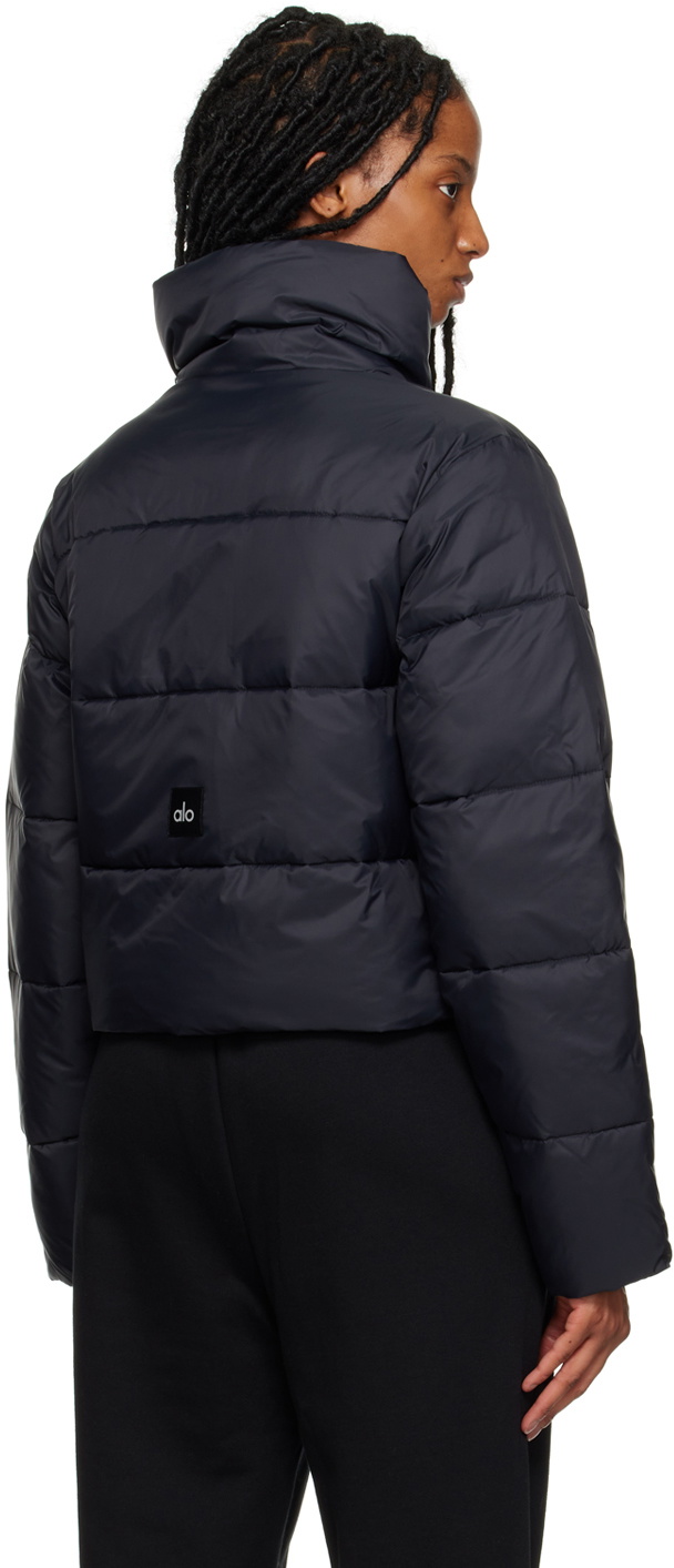 Alo Black Rush Puffer Jacket