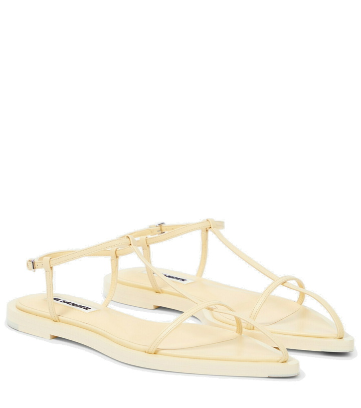Photo: Jil Sander - Leather thong sandals