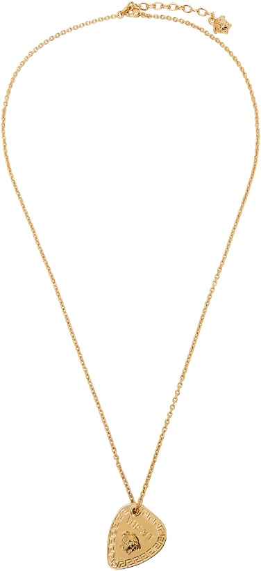 Photo: Versace Gold Pick Necklace
