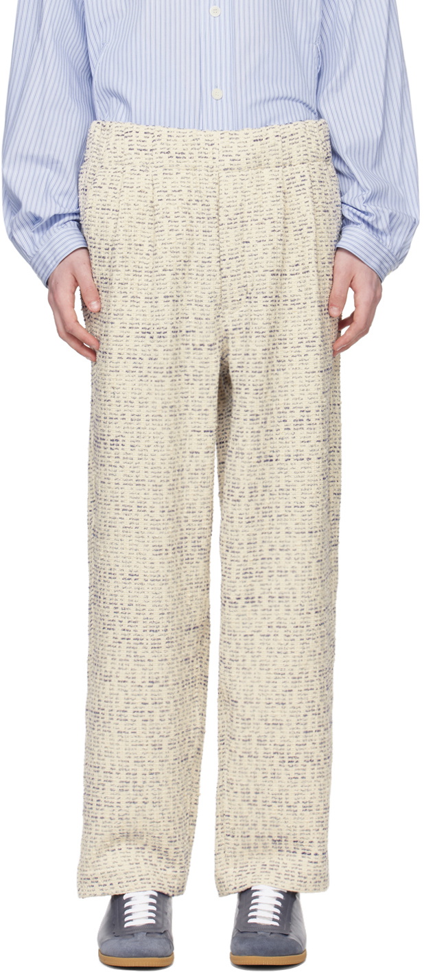 DOCUMENT Off-White Wide Trousers