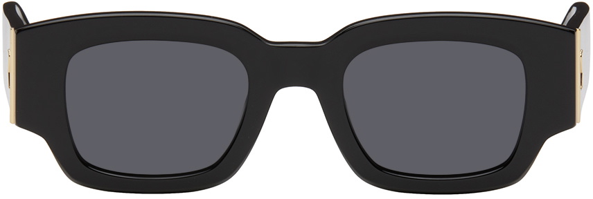AMI Paris Black Classical Ami De Cœur Sunglasses AMI