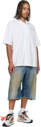 Off-White White Circle Off Bowling Shirt