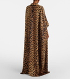 Gucci Leopard-print silk maxi dress
