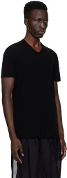 Julius Black Raw Edge T-Shirt