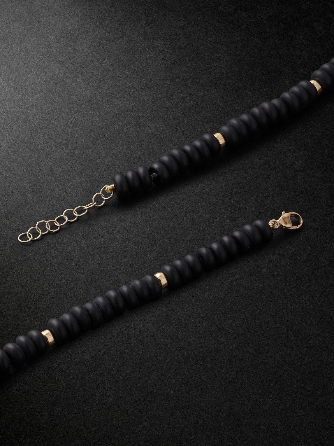 JIA JIA - Gold Onyx Necklace