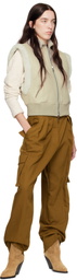 Isabel Marant Off-White Edwina Reversible Shearling Vest