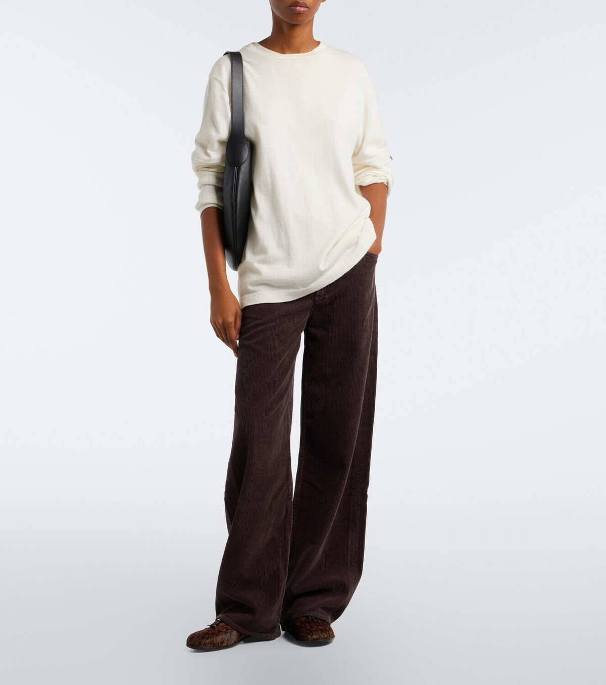 Agolde Curve cotton corduroy wide-leg pants