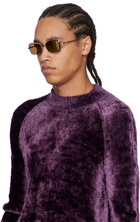 LOEWE Gold Seashell Sunglasses
