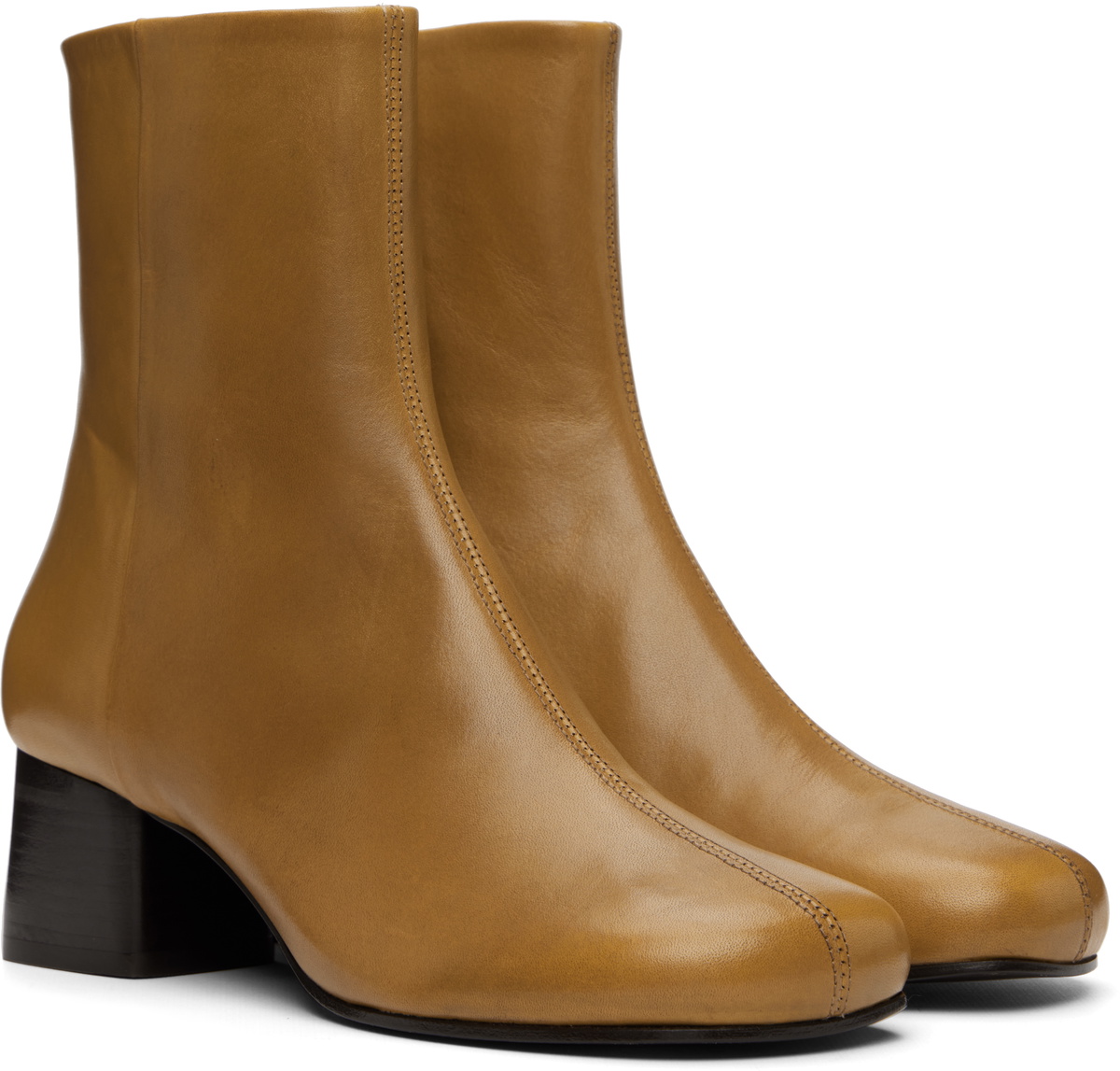 LEMAIRE Tan Anatomic 55MM Boots