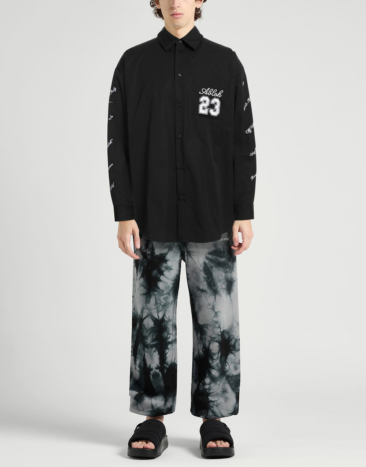 Off-white Mens Shirt in Black