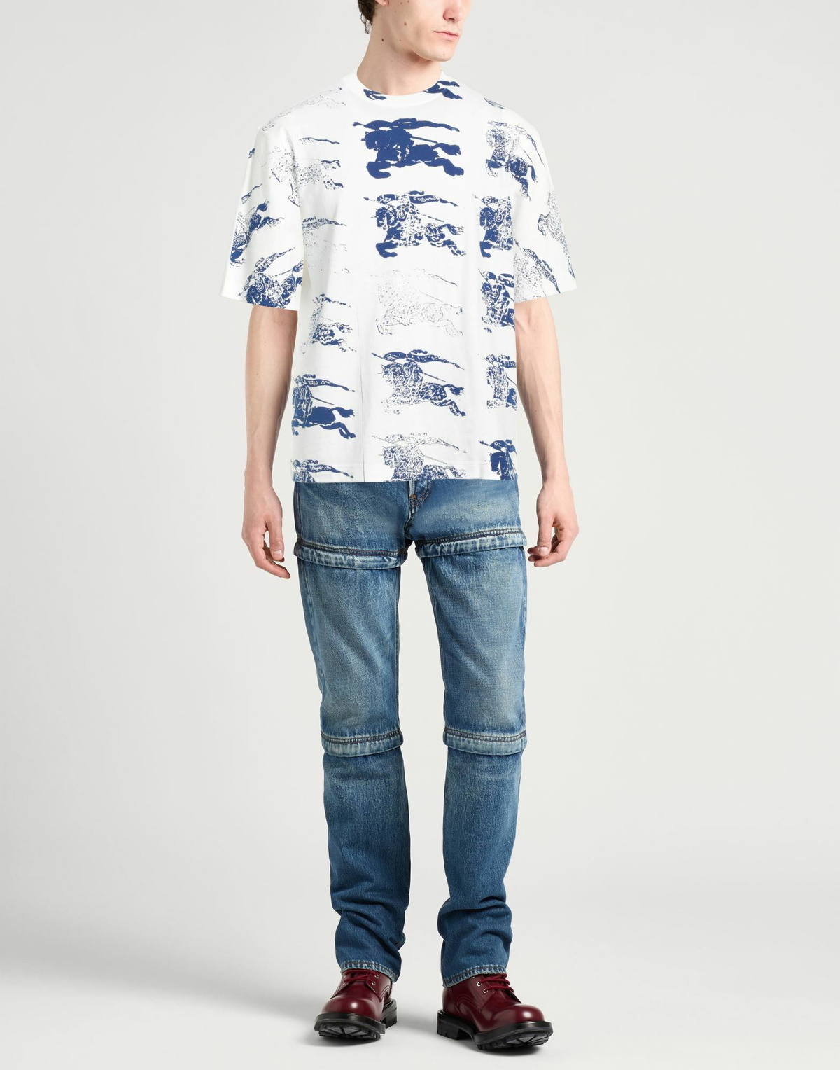 Burberry Mens T-shirt in White