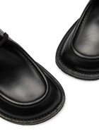 Loewe Faro Leather Derby Shoes Black
